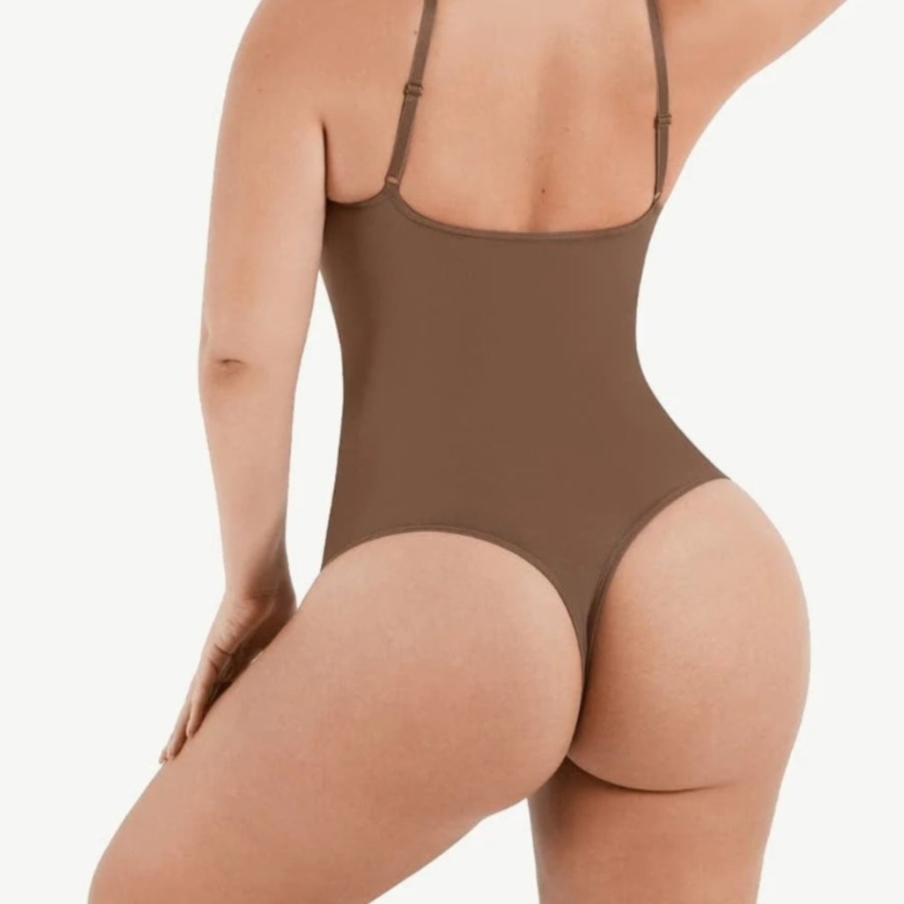 Seamless Sculpt Covered Bust and Back Thong Bodyshaper